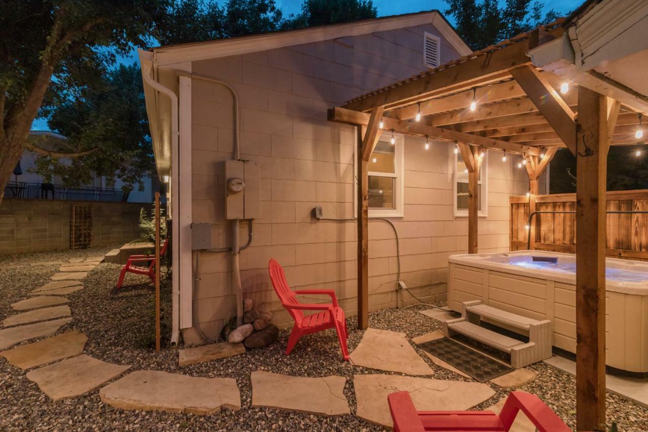 Villa Italian Style In Old Town With Private Hot Tub à Fort Collins Extérieur photo