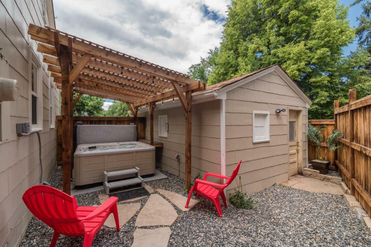 Villa Italian Style In Old Town With Private Hot Tub à Fort Collins Extérieur photo