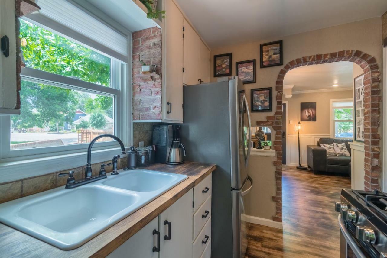 Villa Italian Style In Old Town With Private Hot Tub à Fort Collins Extérieur photo